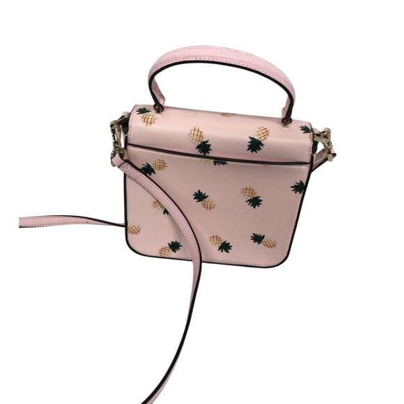 Kate Spade New York Staci Square Pineapple Printed Crossbody Bag Women's EUC - Picture 5 of 10
